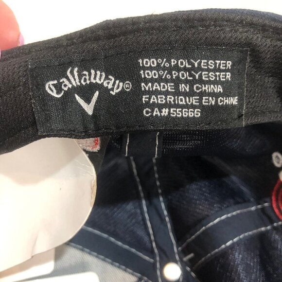 Nwt Callaway Navy Big Bertha 2014 Authentic Tour Golf Baseball Hat Cap - Picture 8 of 8